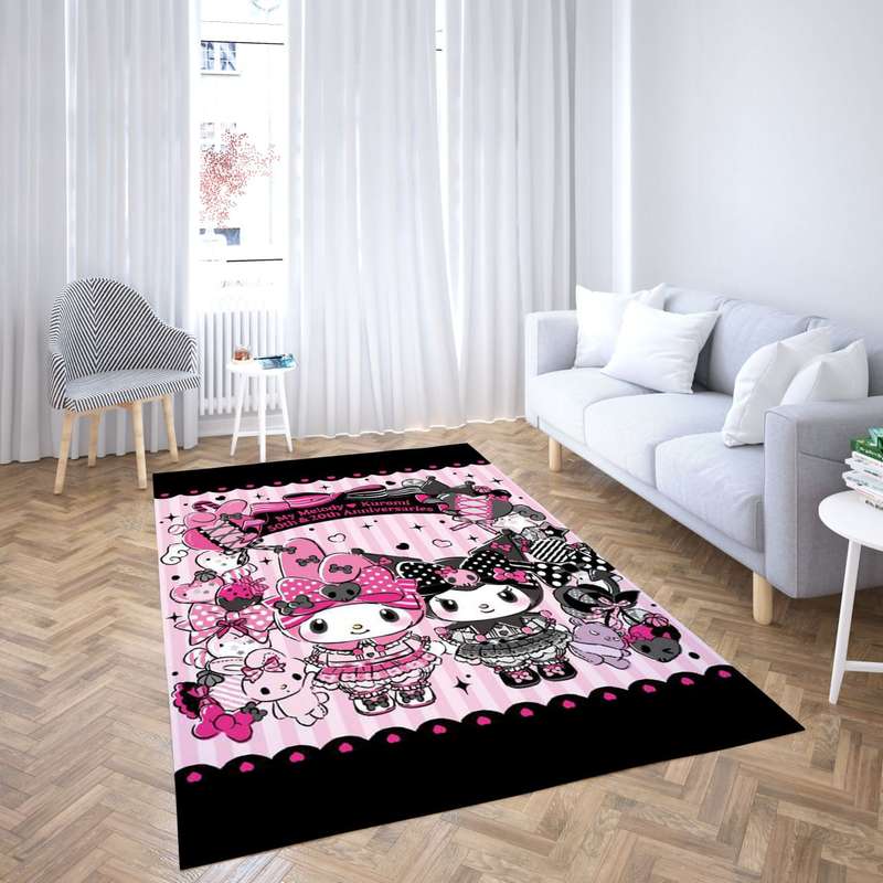 فرش پارچه‌ای مدل کرومی کد 04