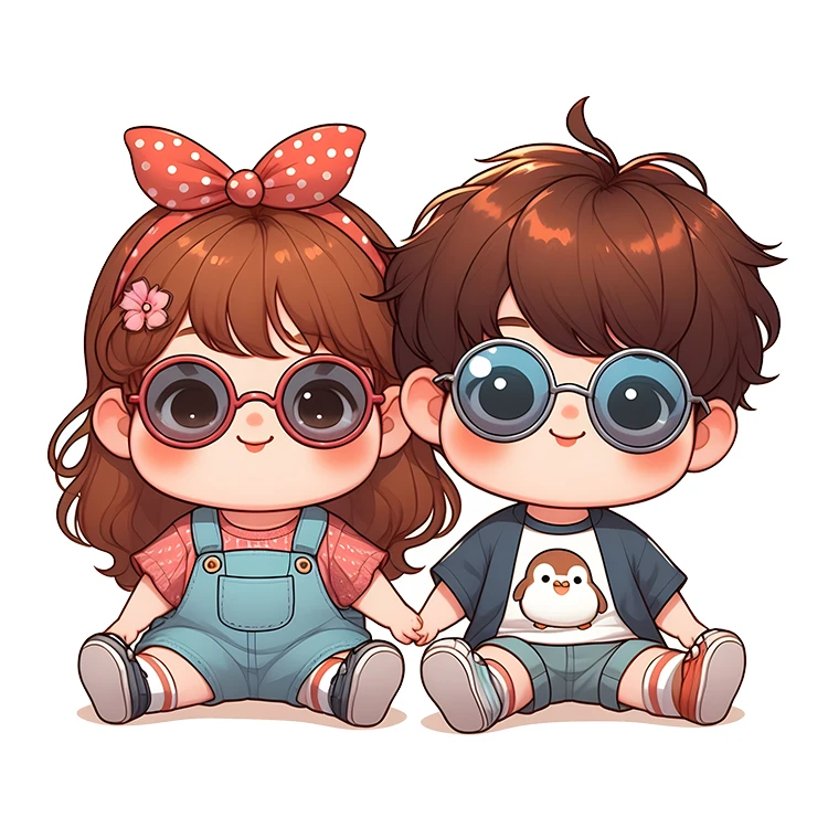 استیکر پارچه و لباس پاد آفرین مدل کارتونی کیوت فانتزی بامزه کد S5304