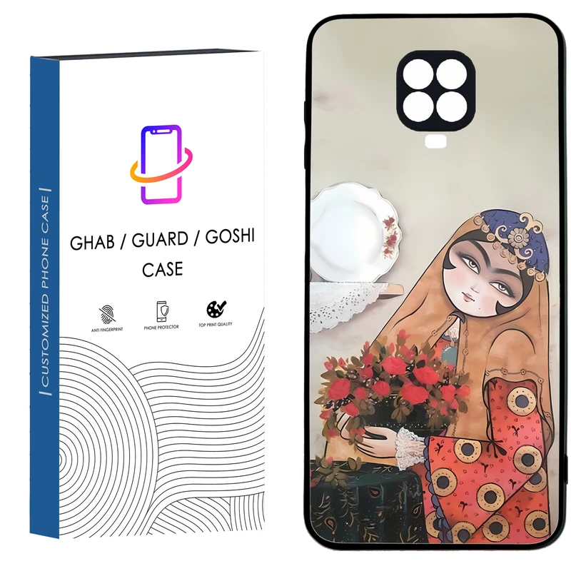 کاور قاب گارد گوشی طرح دخترانه کد 08 - TPU مناسب برای گوشی موبایل شیائومی Redmi Note 9s / Note 9 pro