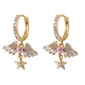 گوشواره زنانه ژوپینگ مدل ستاره کد ee887
