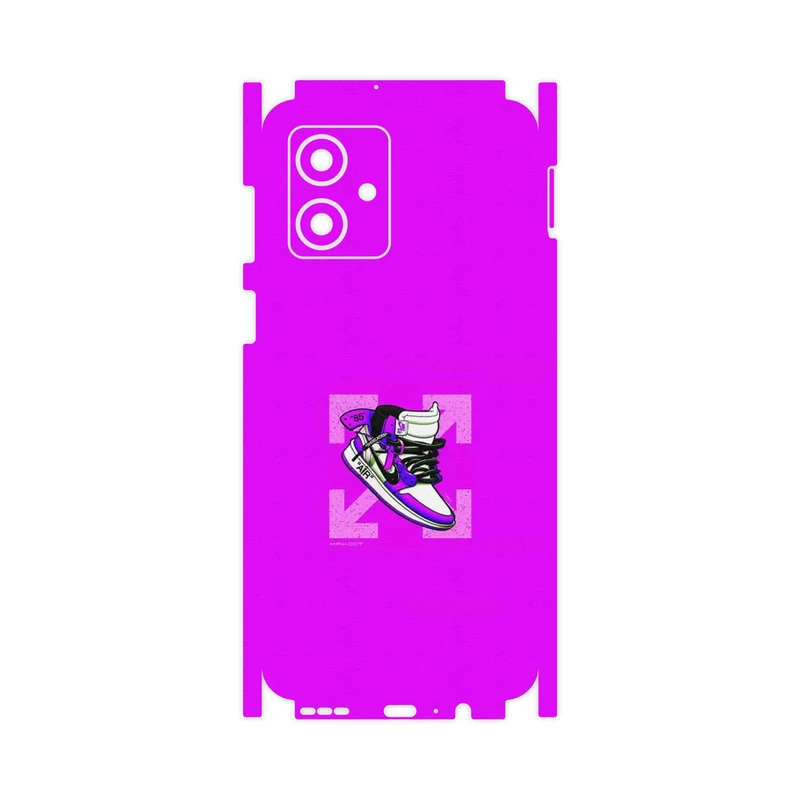 برچسب پوششی ماهوت مدل Nike Air Sneaker Digital Art-FullSkin مناسب برای گوشی موبایل موتورولا Moto G54