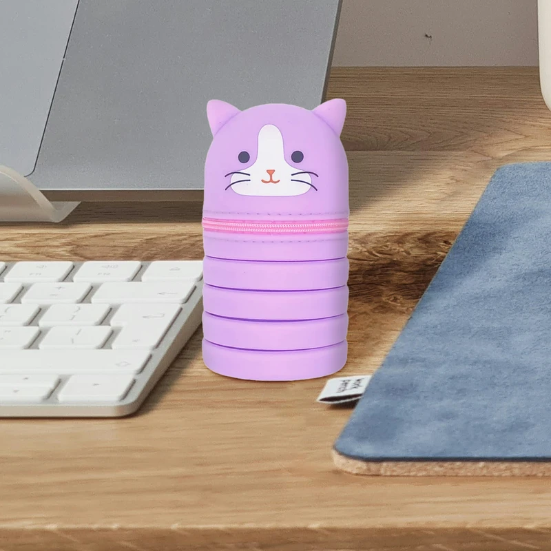 جامدادی مدل سیلیکونی گربه