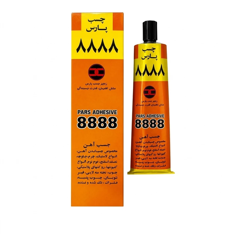 چسب آهن پارس مدل 8888 حجم 100 میلی لیتر