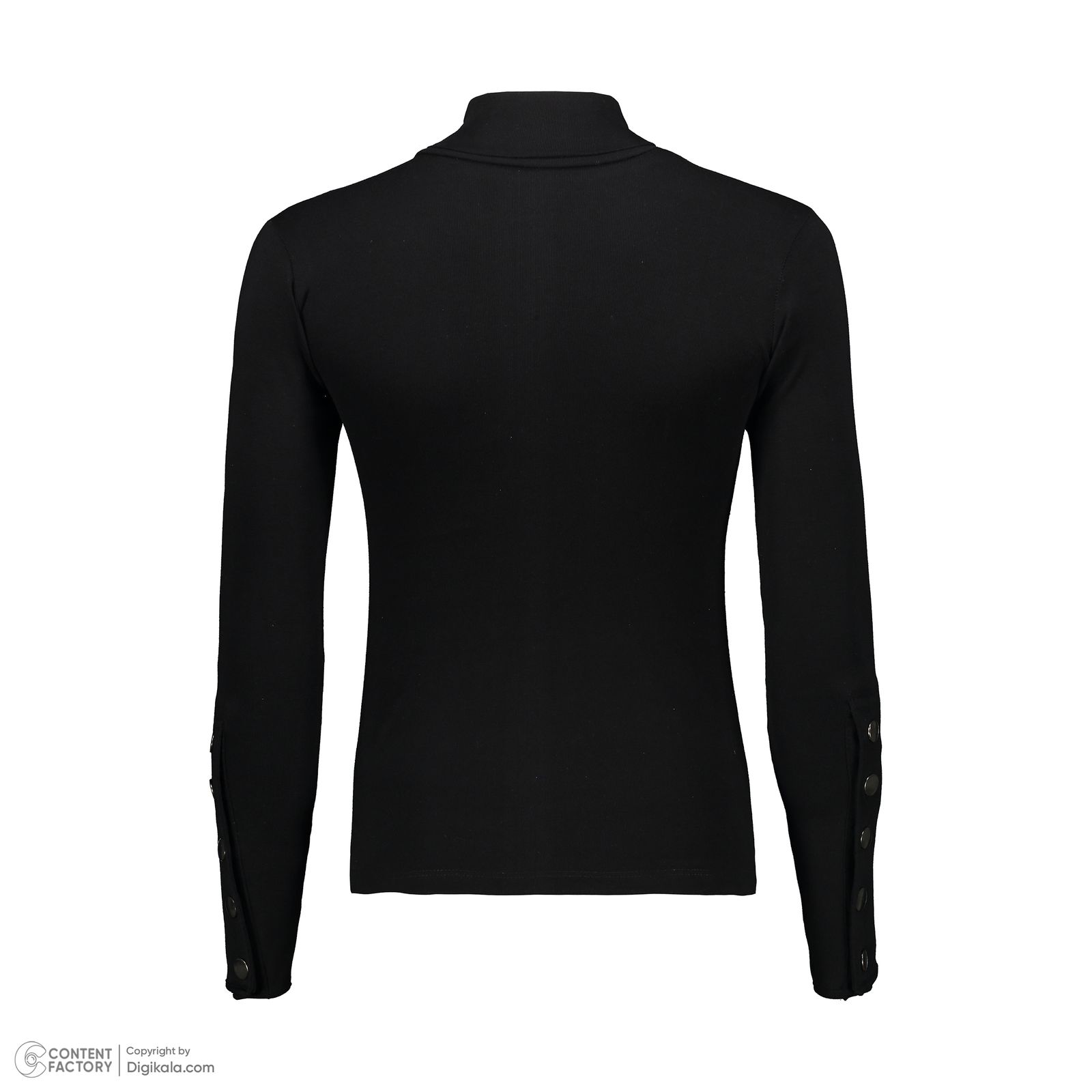 تی شرت یقه اسکی زنانه زانتوس مدل 14456-99 رنگ مشکی -  - 4