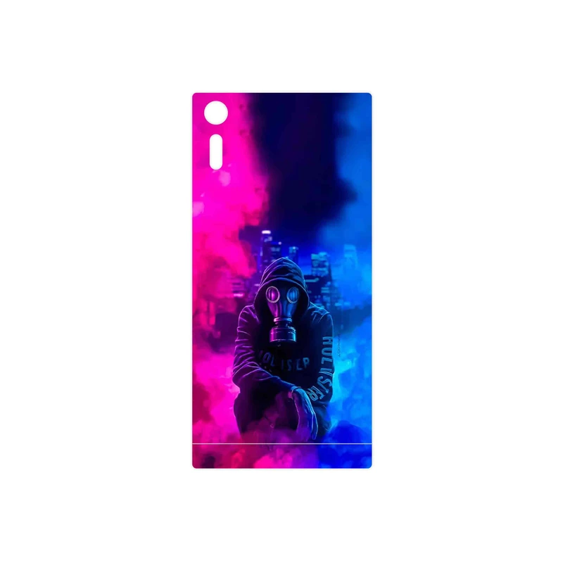برچسب پوششی ماهوت مدل Smoke Rainbow Digital Art 2 مناسب برای گوشی موبایل سونی Xperia XZ