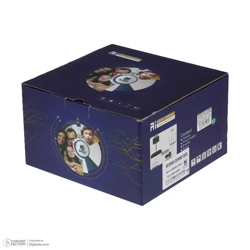 دوربین مداربسته تحت شبکه اسفیورد مدل Z340 به همراه کارت حافظه