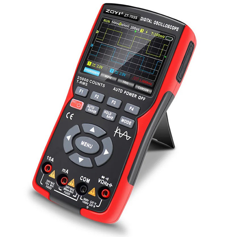 اسیلوسکوپ، مولتی تر و فانکشن ژنراتور زویی مدل ZT-703S