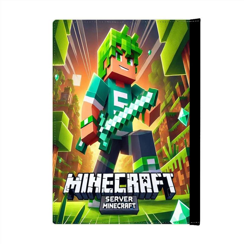 کلاسور پاد آفرین مدل فانتزی طرح گیم بازی ماینکرافت کد p877