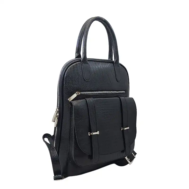 کوله پشتی زنانه مدل آپاچی چرم طبیعی کد A_6650