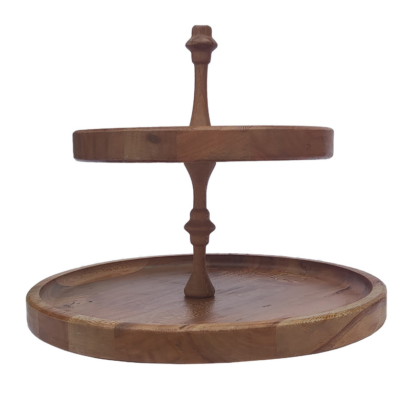 شیرینی خوری چوبیس مدل W256 دو طبقه