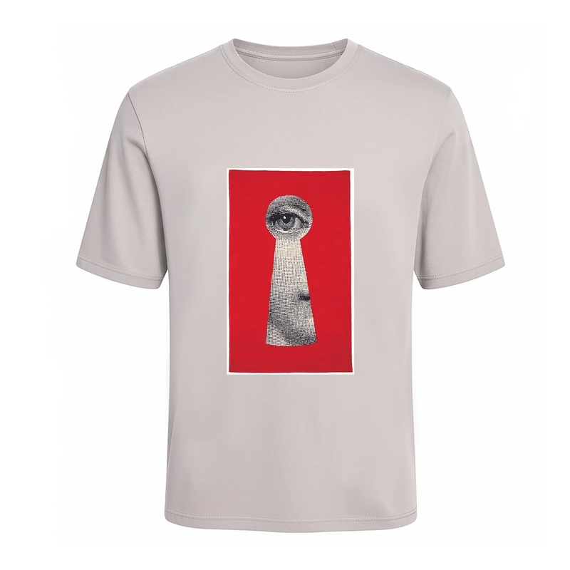 تی‌شرت آستین کوتاه مردانه مدل چشم