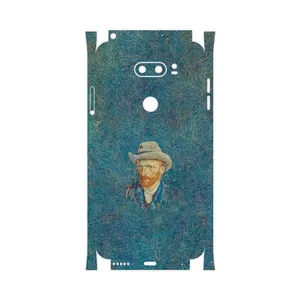 MAHOOT Self portrait with a gray felt hat-FullSkin Cover Sticker for LG V30