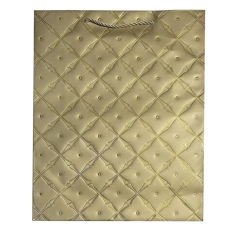 ساک هدیه مدل لاکچری طرح چرمی