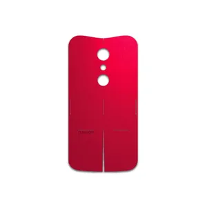 MAHOOT Matte-Warm-Red Cover Sticker for Motorola Moto G 2nd gen