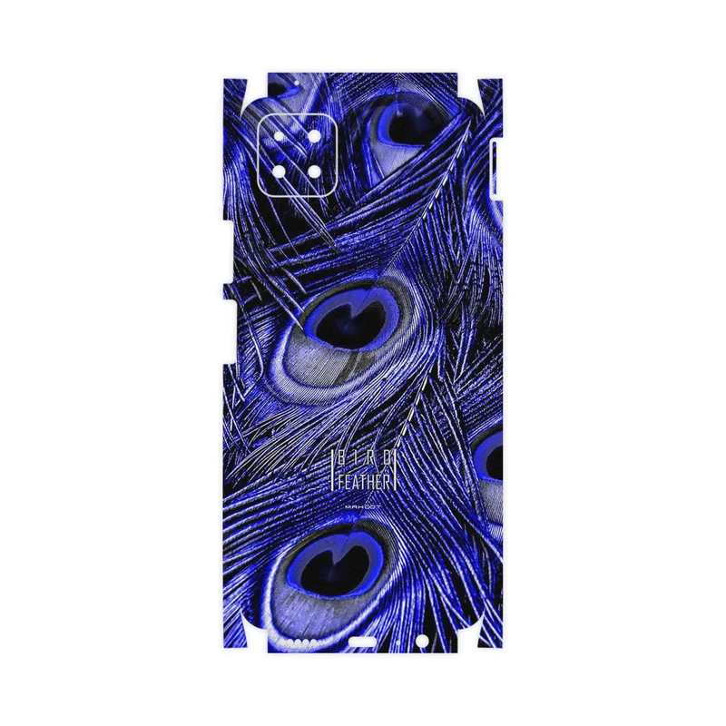 برچسب پوششی ماهوت مدل Purple Feather-FullSkin مناسب برای گوشی موبایل هوآوی Nova Y60