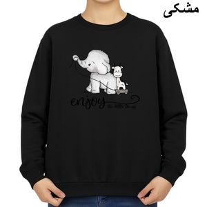سویشرت زنانه مدل فیل و زرافه کد v10 