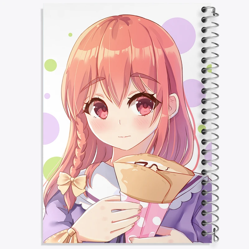 دفتر نقاشی 50 برگ خندالو طرح سومی انیمه کانوجو اوکاری کد 34799