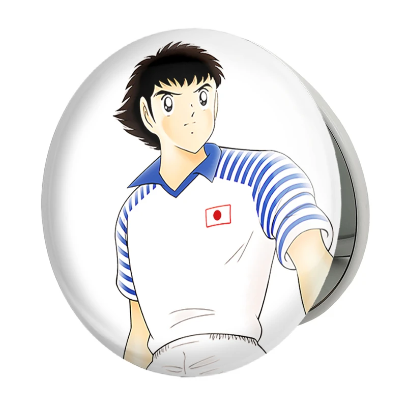 آینه جیبی خندالو طرح سوباسا فوتبالیست ها مدل تاشو کد 37056