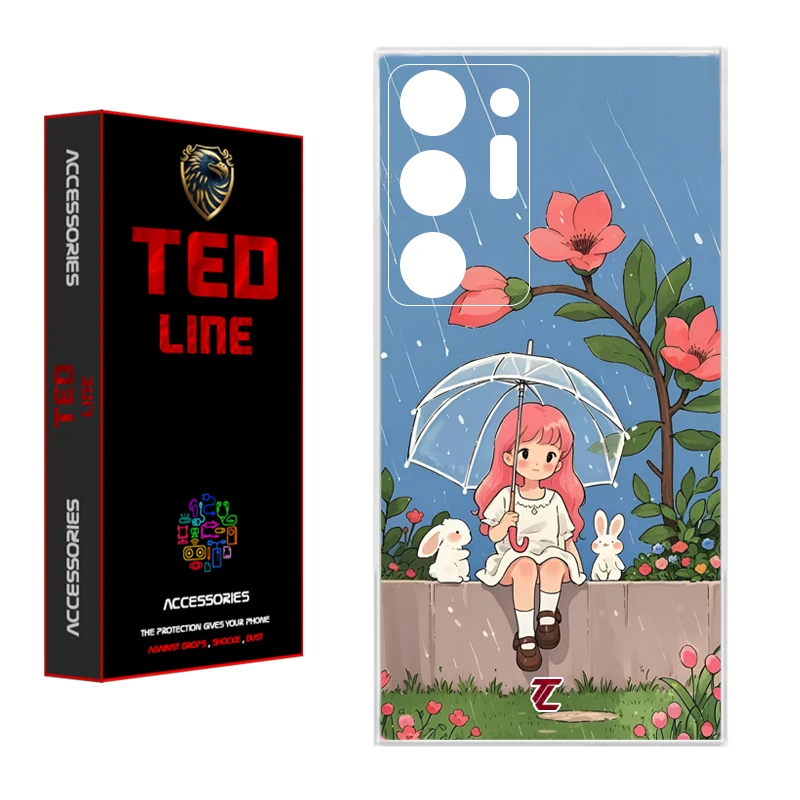 کاور تدلاین طرح دخترانه کد 1216 مناسب برای گوشی موبایل سامسونگ Galaxy Note 20 Ultra