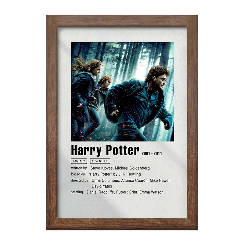 تابلو خندالو طرح هری پاتر (Harry Potter) کد F11301