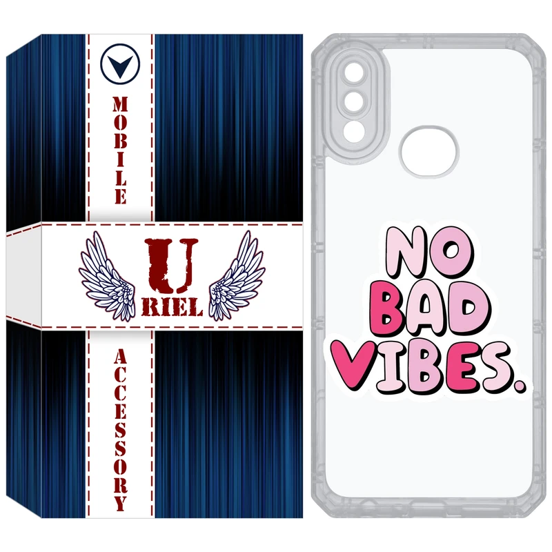 کاور یوریل قاب مدل Clear کد 92 طرح انرژی مثبت مناسب برای گوشی موبایل سامسونگ Galaxy A10S / M10S