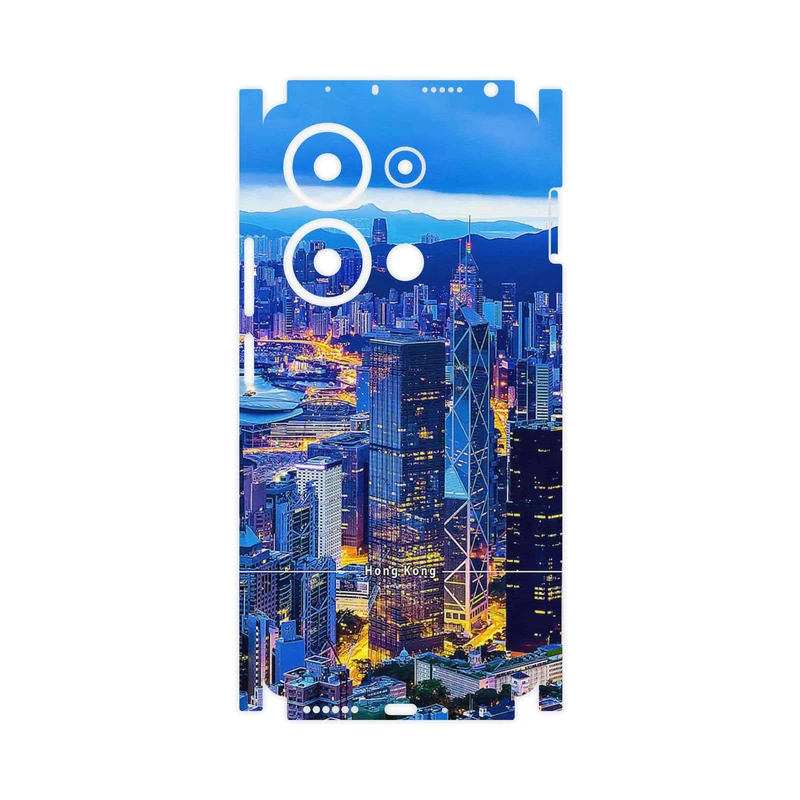 برچسب پوششی ماهوت مدل Hong Kong City-FullSkin مناسب برای گوشی موبایل شیائومی Poco M6 Pro 4G