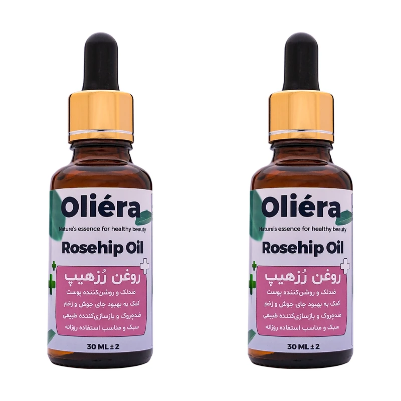 روغن رزهیپ اُلیئرا مدل A حجم 60 میل لیتر بسته 2 عددی