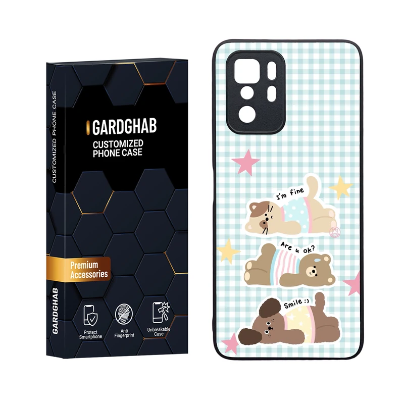 کاور گارد قاب مدل دورژله ای فانتزی مناسب برای گوشی موبایل شیائومی Poco X3 GT / Redmi Note 10 Pro 5G
