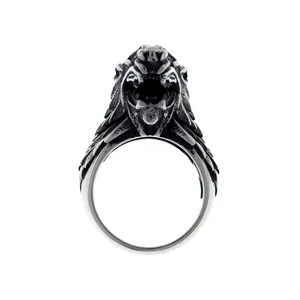 انگشتر مردانه بییر مدل 11902 طرح بازی تاج و تخت استارک