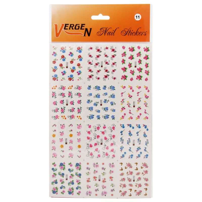 استیکر طراحی ناخن ورژن مدل GS1231