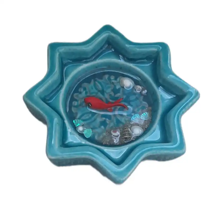 ظرف ماهی هفت سین مدل رزینی