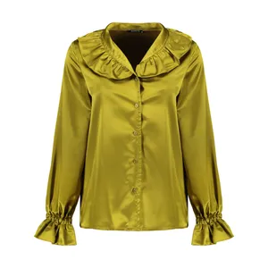شومیز زنانه گردیه مدل 307237-green