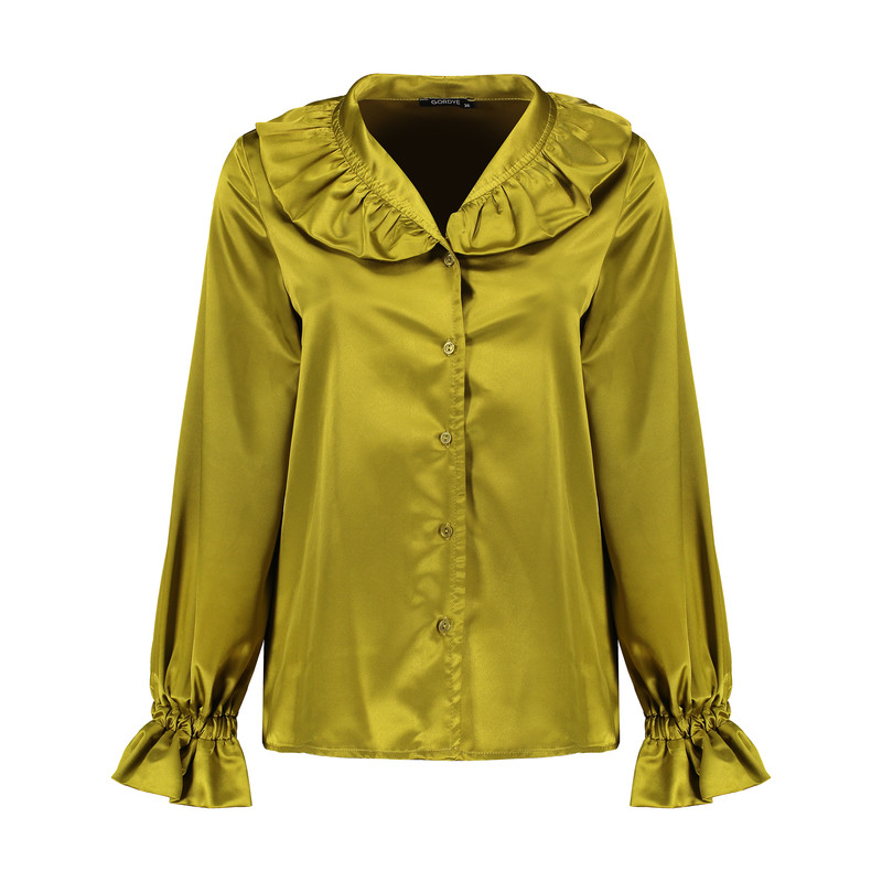 شومیز زنانه گردیه مدل 307237-green