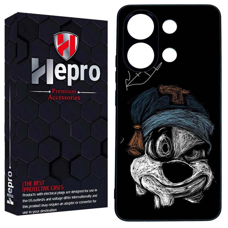 کاور هپرو طرح فانتزی مدل TPU مناسب برای گوشی موبایل شیائومی REDMI NOTE 13 4G