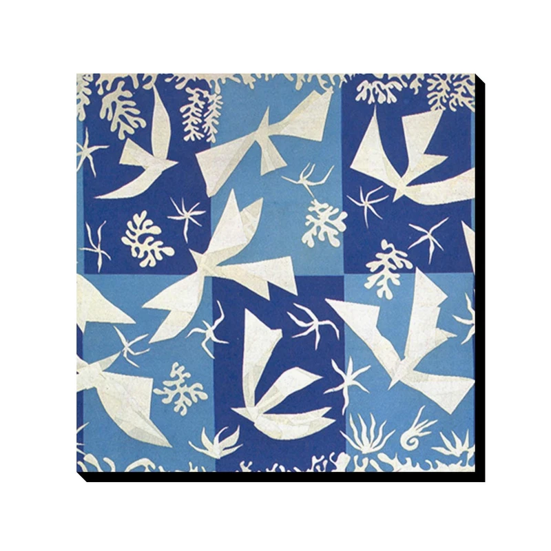 تابلو ترمه طراحان ایده طرح پلینزی، آسمان از ماتیس کد art0638