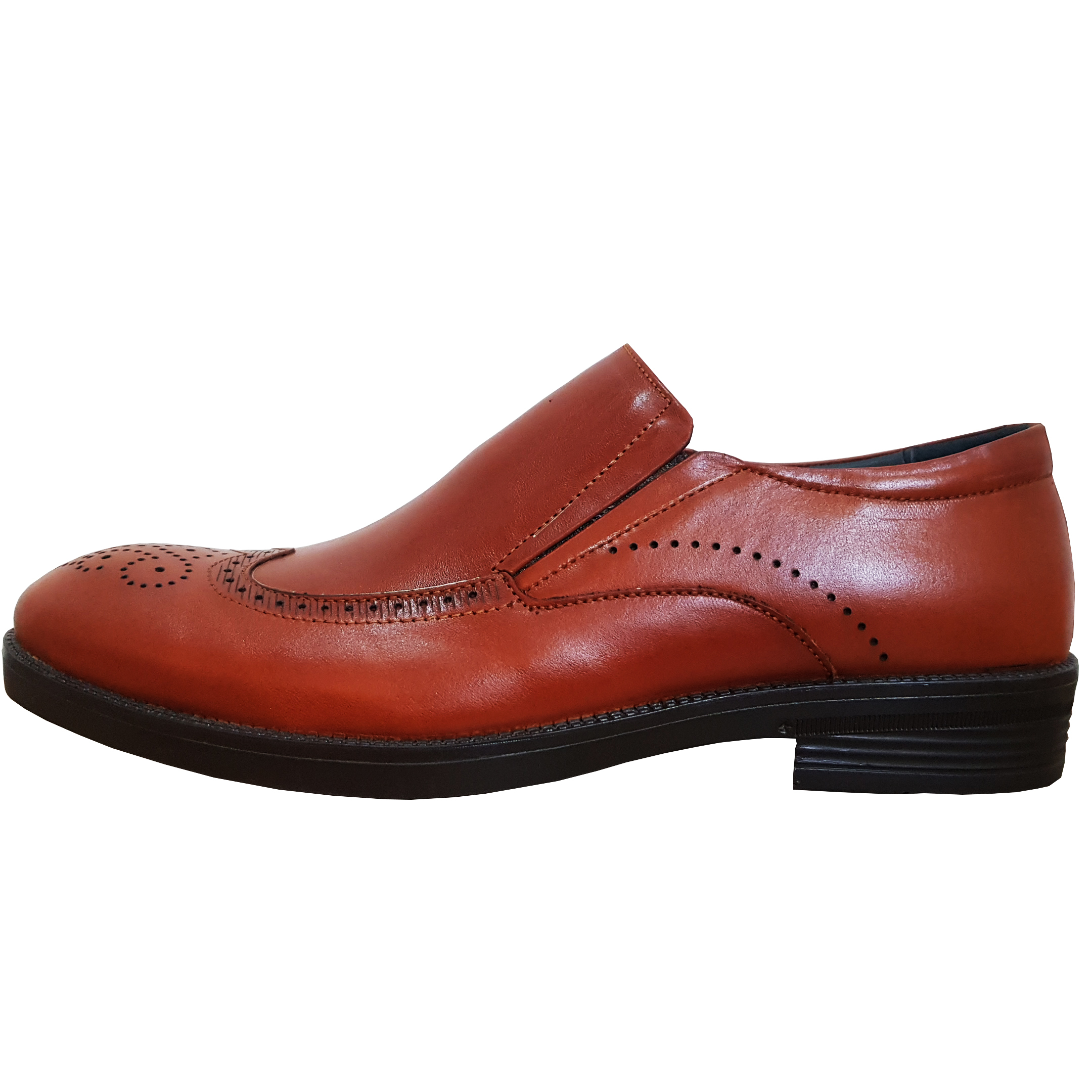 کفش مردانه مدل هامون کد 3033 رنگ عسلی