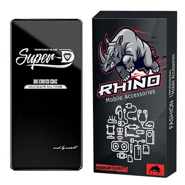 محافظ صفحه نمایش راینو مدل Super-D مناسب برای گوشی موبایل شیائومی Redmi 10C