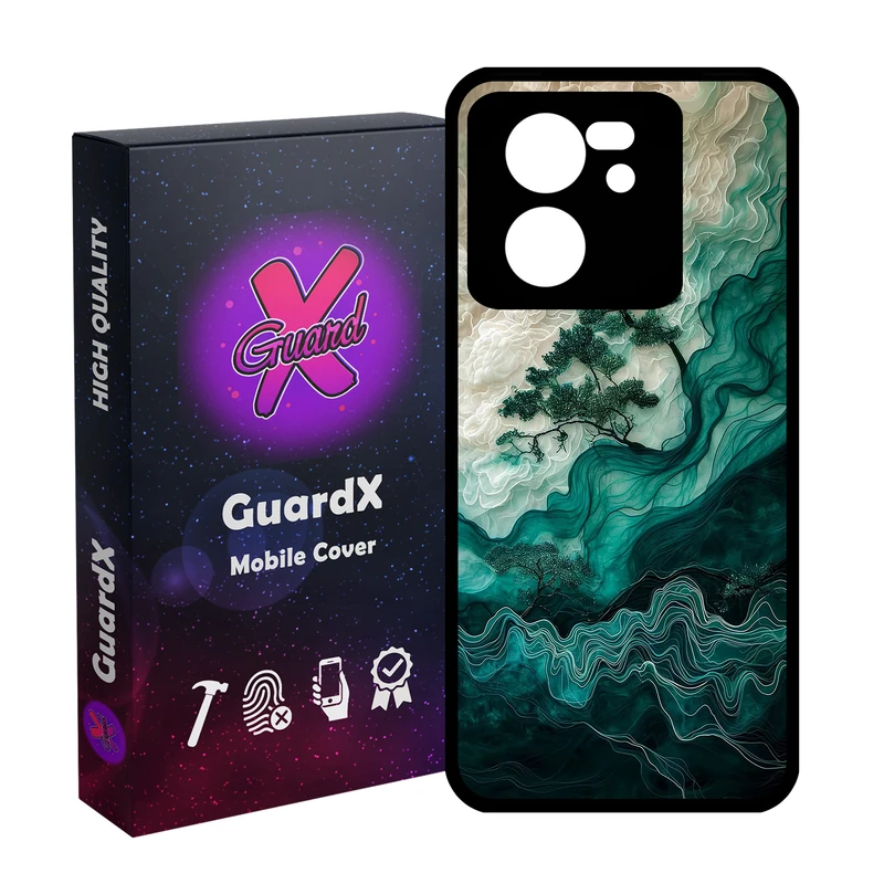 کاور گارد ایکس طرح کوچه ساحل مدل Glass10745 مناسب برای گوشی موبایل شیائومی 13T/13T Pro/Redmi K60 Ultra
