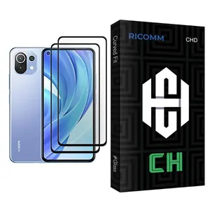 Ricomm CH Glass MIX002 Screen Protector For Xiaomi Mi 11 Lite Pack Of 2