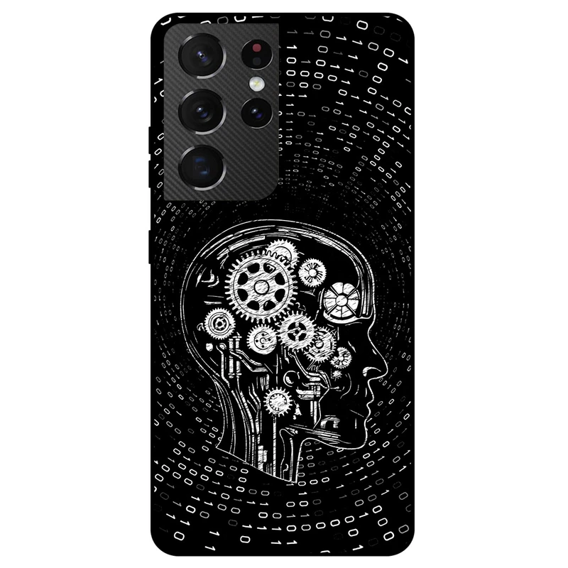 کاور مگافون طرح ربات انسانی مدل 7428 مناسب برای گوشی موبایل سامسونگ Galaxy S21 Ultra 5G