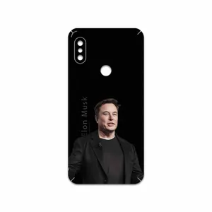 MAHOOT Elon Musk Cover Sticker for Xiaomi Redmi Note 6 Pro