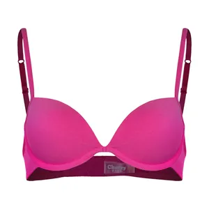 سوتین اسفنجی زنانه چری پینک مدل CPKBRA