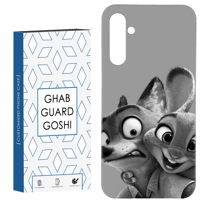 کاور قاب گارد گوشی طرح روباه کد Dimo-832 مناسب برای گوشی موبایل سامسونگ Galaxy S23 Fe