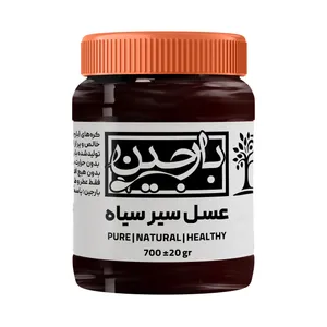 عسل سیر سیاه عموعطار بارجین _ 700 گرم  
