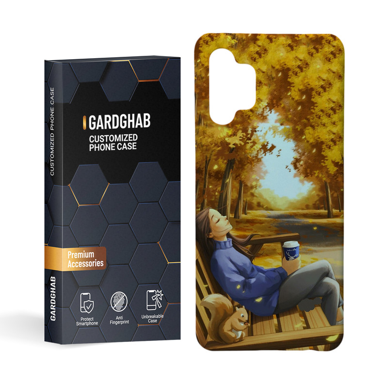  کاور گارد قاب مدل دخترانه  مناسب برای گوشی موبایل سامسونگ Galaxy A32 4g