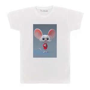 تی شرت بچگانه پرمانه طرح حیوانات بامزه کد pmt.6041