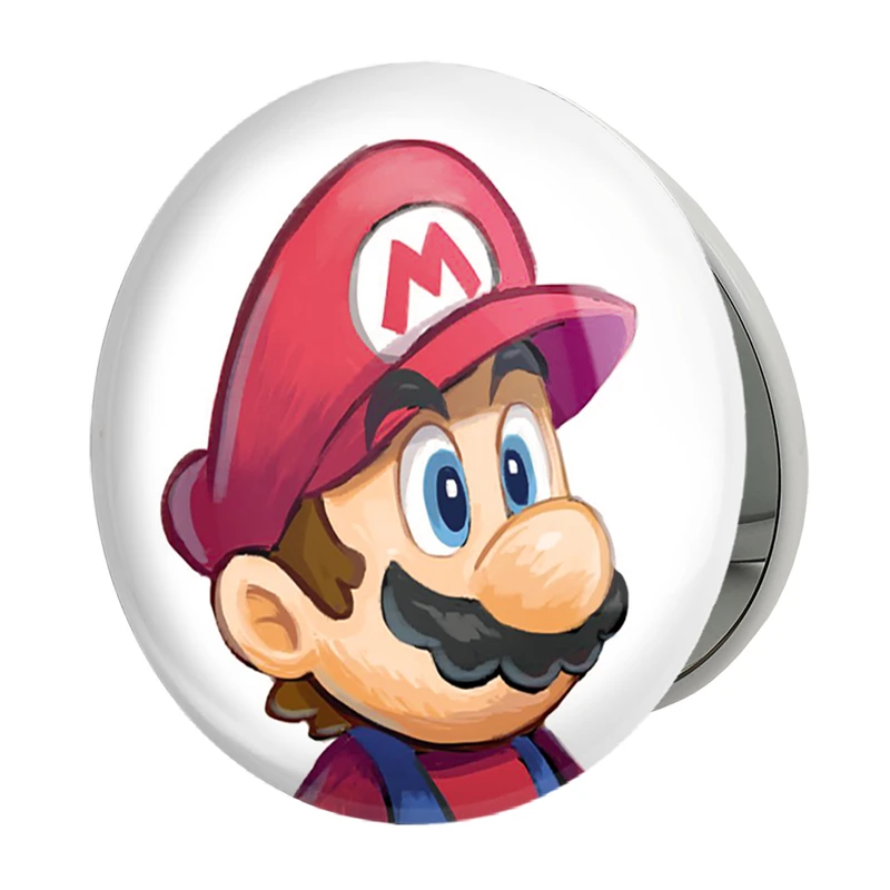 آینه جیبی خندالو طرح (Mario) بازی سوپر ماریو مدل تاشو کد 31520