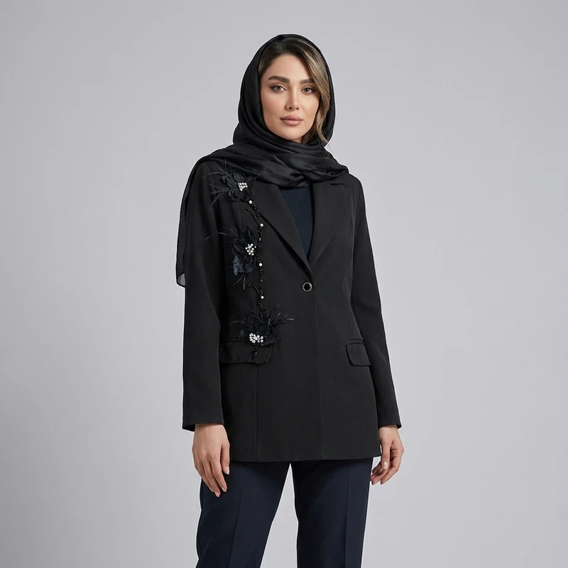 کت تک مجلسی زنانه جواهر دوزی کد 364