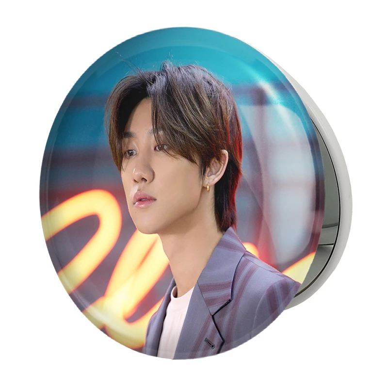 آینه جیبی خندالو طرح دی ایت گروه سونتین Seventeen مدل تاشو کد 21548 