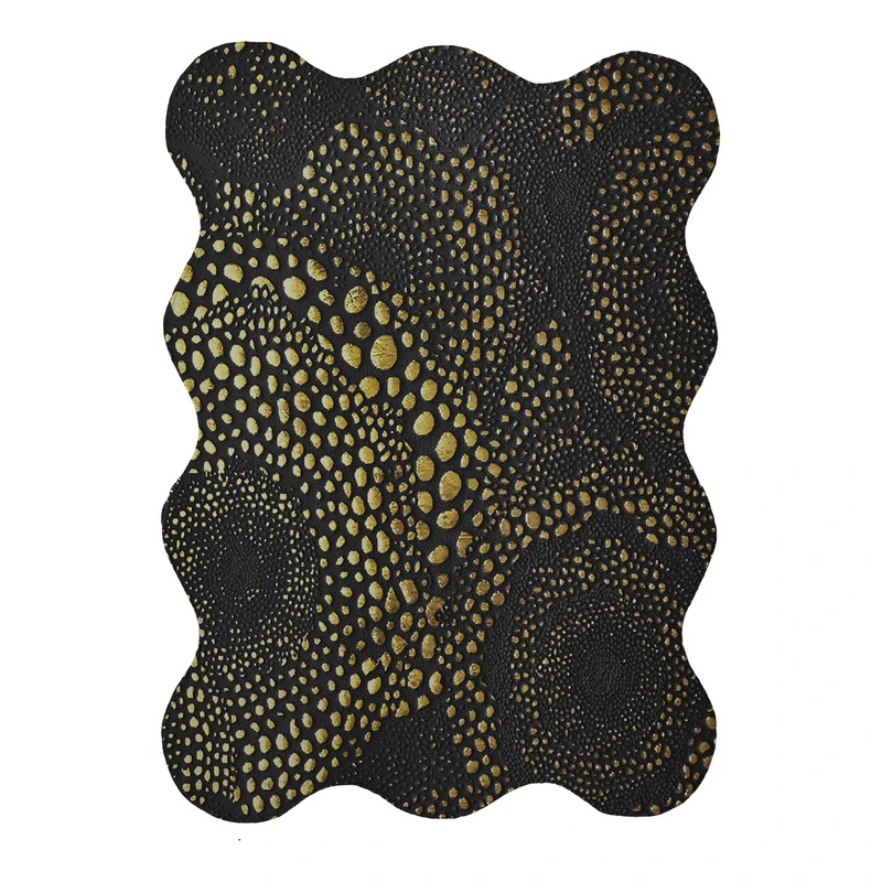 پادری مدل دالبر طرح کلاسیک کد 8912 سایز 80x110 سانتی متر